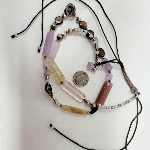 Silpada Multi stone necklace. - Picture 2 of 3